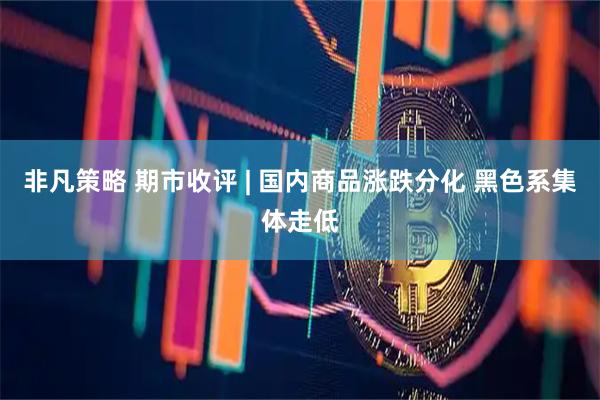 非凡策略 期市收评 | 国内商品涨跌分化 黑色系集体走低